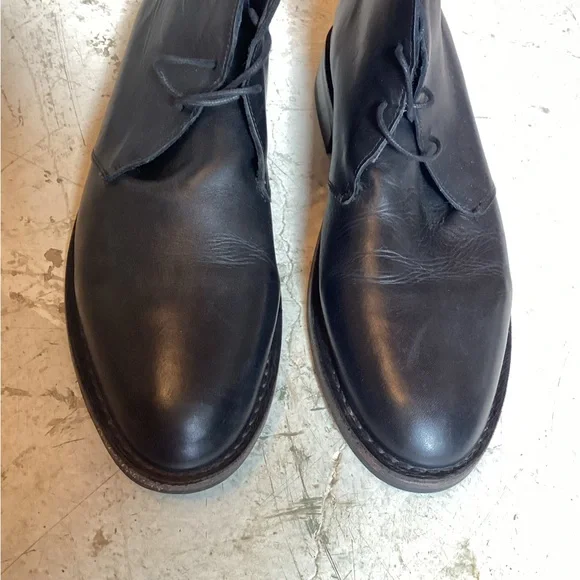 Thursday Boot Co Mens Scout Everyday Chukka Boots Blk Leather Lace Ups Size 13 - Picture 7 of 12